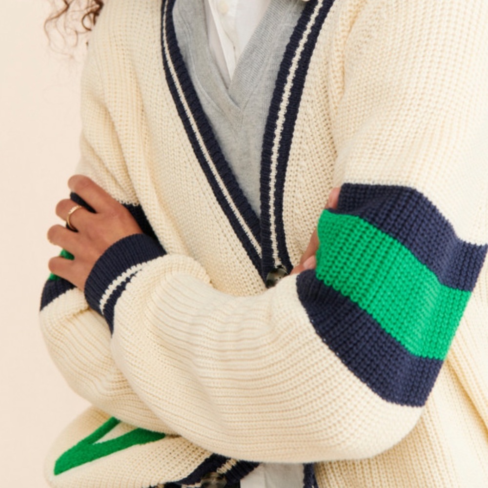 CALLAHAN➕Varsity Collegiate Cardigan - Picture 2 of 12
